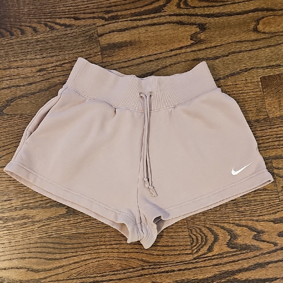 Nike Pants - Nike Sportswear Phoenix Fleece Shorts Lavender Size M